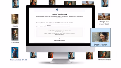 Upload Your Art, Artist Statement, and Bio